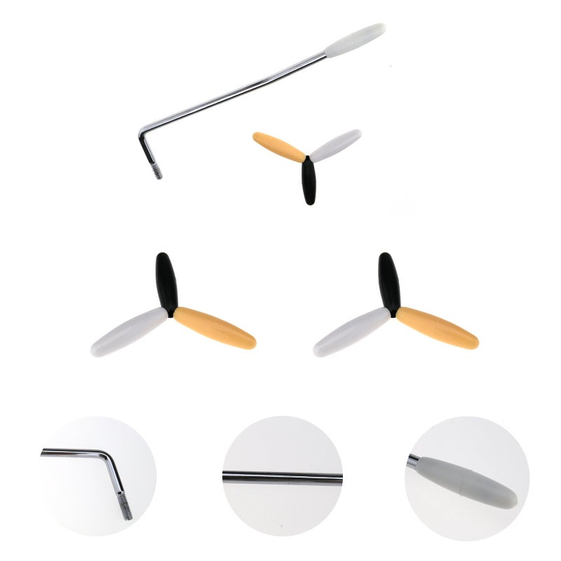 Micro Trader 0.2 Inch Thread Tremolo Arm Whammy Bar for MIM Strat Stratocaster Electric Guitar Chrome - Image 5